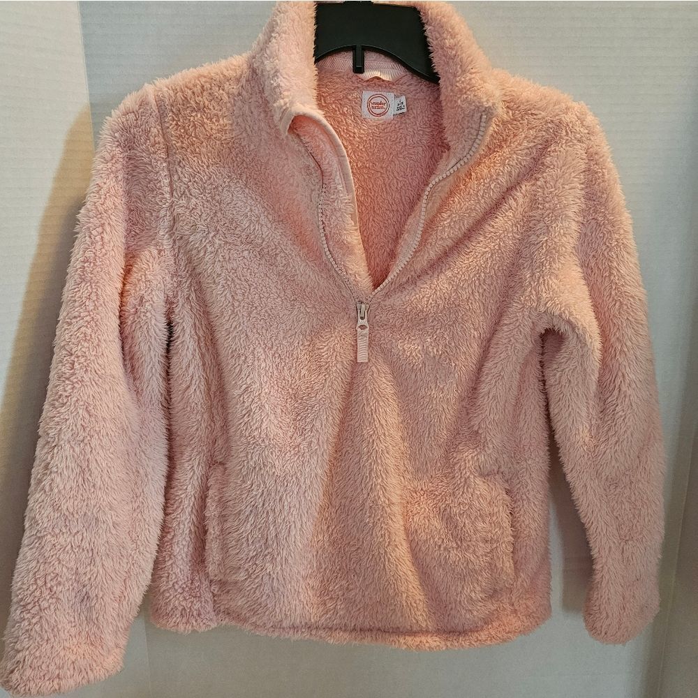 Cute Wonder Nation girls fleece pullover size large 10-12.